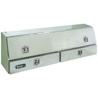Buyers Products Company 88 in. Contractor Aluminum Topsider Tool Box with Drawers And T Handle Latch 1705651