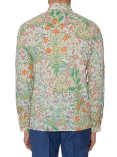 New Flora print cotton shirt  Gucci US