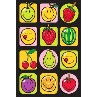 Fun Rugs Smiley World Happy and Smiling Yellow Area Rug