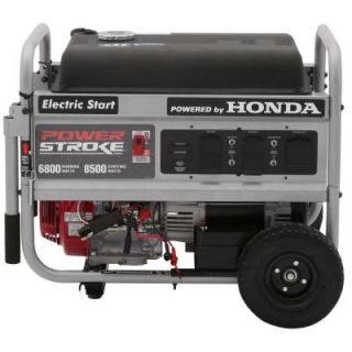 PowerStroke Reconditioned 6,800 Watt Gasoline Powered Electric Start Portable Generator with Honda GX390 Engine ZRPS906811P