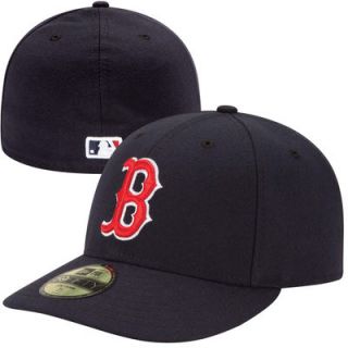 Boston Red Sox New Era Authentic Collection Low Profile Home 59FIFTY Fitted Hat   Navy