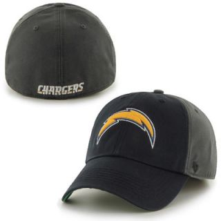 San Diego Chargers 47 Brand Nightshade Franchise Fitted Hat – Charcoal