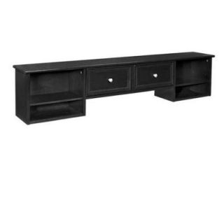 Home Decorators Collection Oxford 2 Drawer Desk Hutch in Black 0507910210